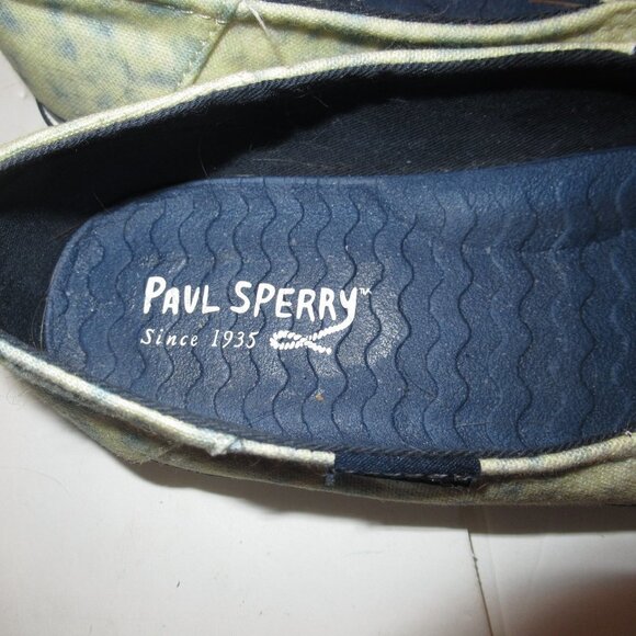 Paul Sperry Sayel Palm Tree Sneaker Slip On size 7.5 M Womens - Picture 5 of 7